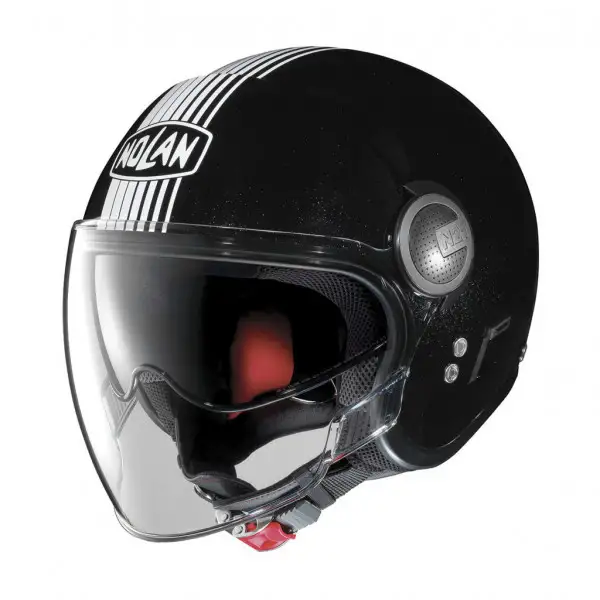 Nolan N21 VISOR JOIE DE VIVRE jet helmet Black White