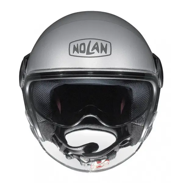 Nolan N21 VISOR JOIE DE VIVRE jet helmet matt Black red