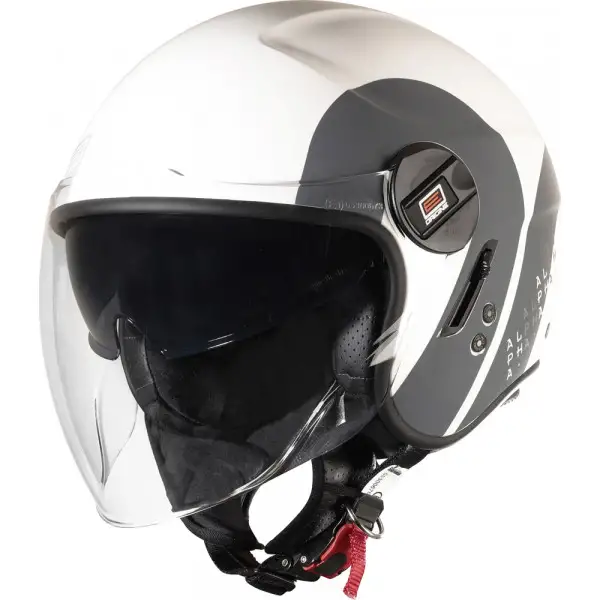 Jet helmet Origine Alpha Track Gray White