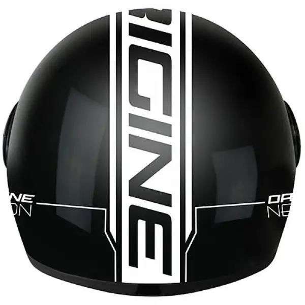 Origine jet helmet Neon Street black white