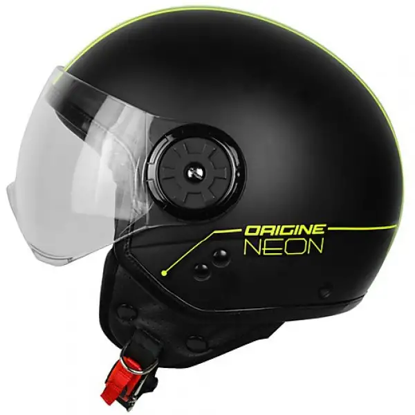 Origine jet helmet Neon Street black yellow