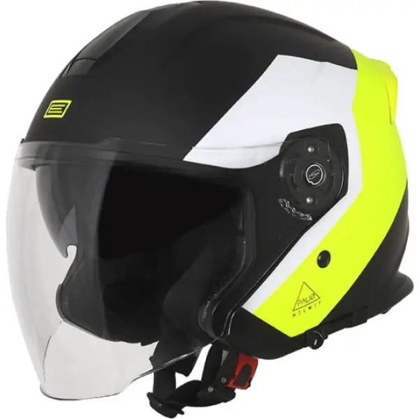 Origine Palio 2.0 Eko Matt Fluo Yellow Black jet helmet