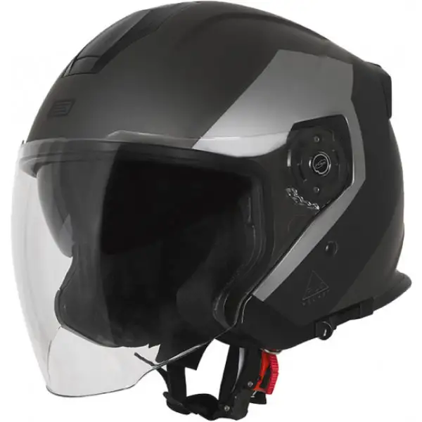 Origine Palio 2.0 Eko Matt Black Titanium jet helmet