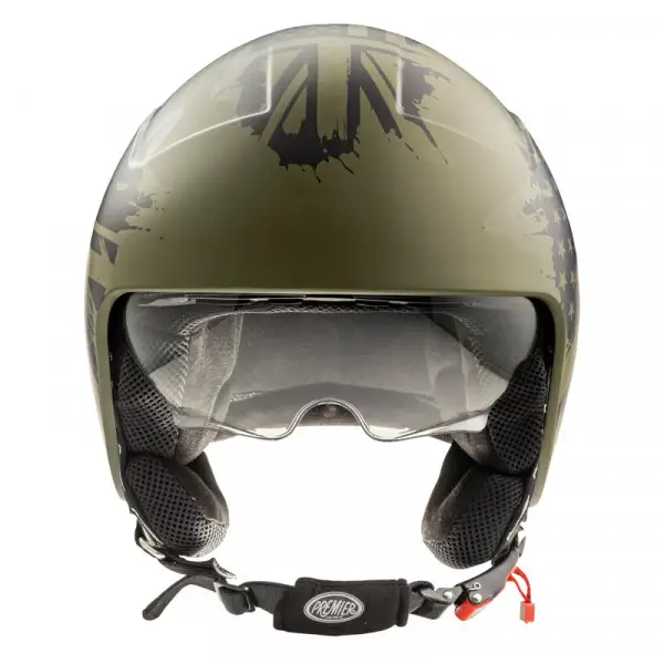 Premier jet helmet ROCKER AM MILY BM Matt Military Green