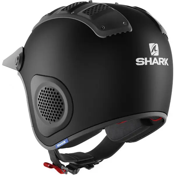 Shark ATV-DRAK Mat Jet helmet Matt Black