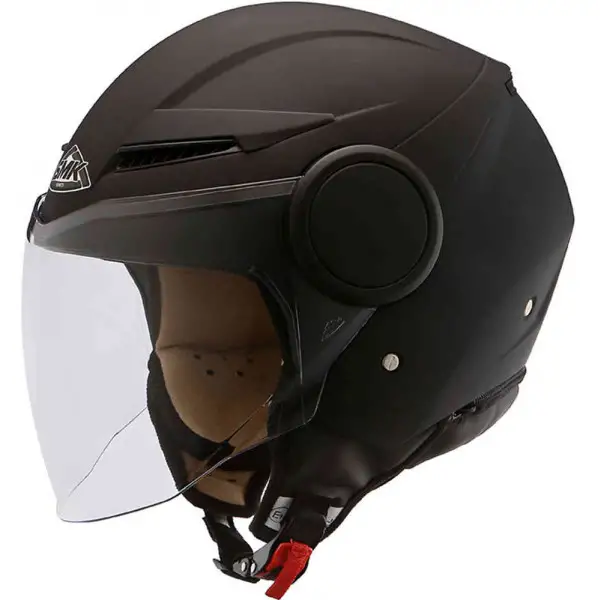 SMK Streem jet helmet Black