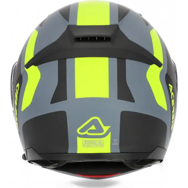 Acerbis REDERWEL modular helmet grey yellow