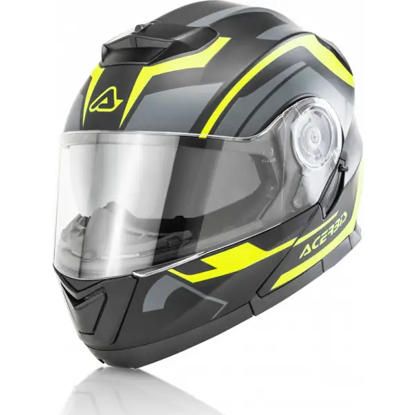 Acerbis SEREL modular helmet black fluo yellow