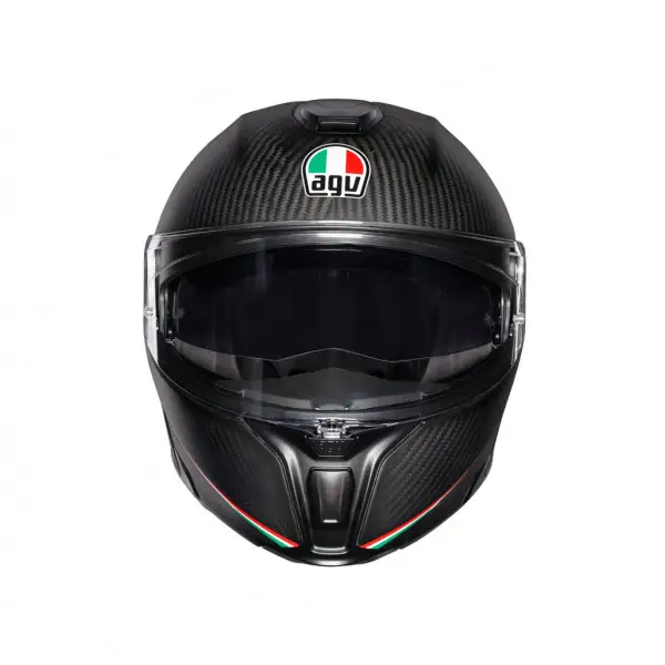 AGV Sportmodular Tricolore Multi modular helmet carbon Matt Carbon Italy
