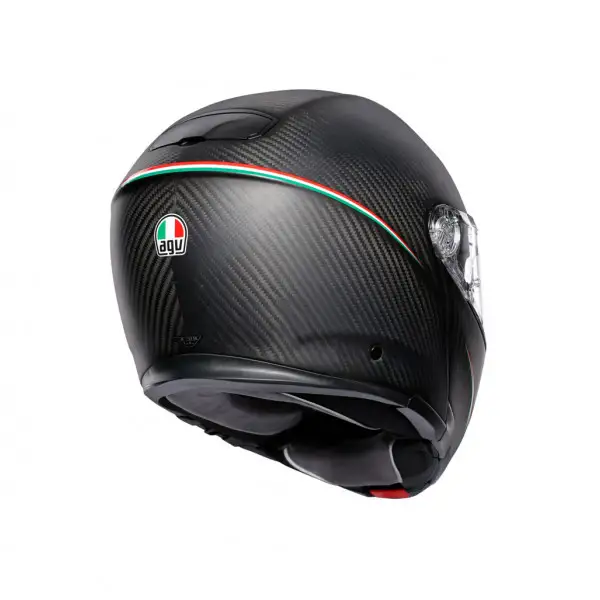 AGV Sportmodular Tricolore Multi modular helmet carbon Matt Carbon Italy