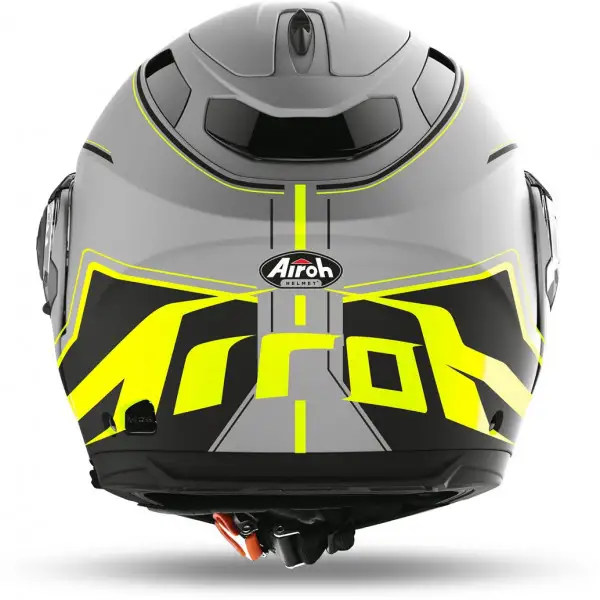 Airoh Phantom-S Beat flip up helmet yellow matt