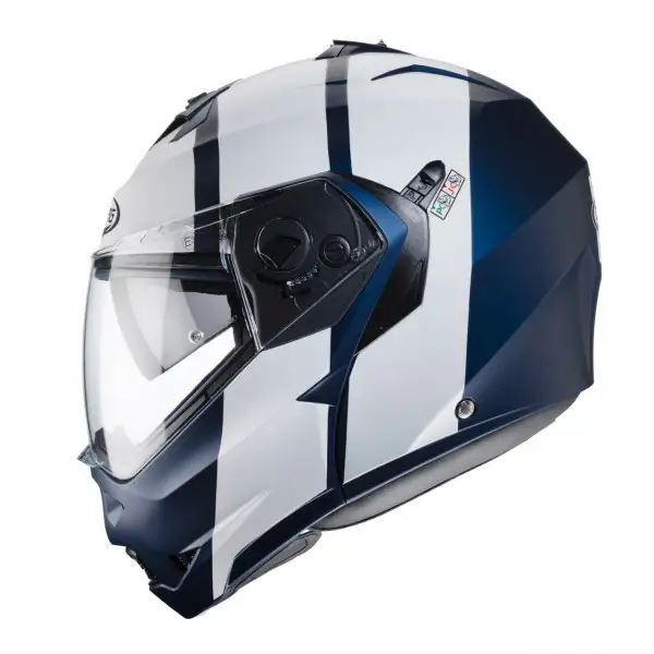 Caberg Duke II Impact flip up helmet matt blue white