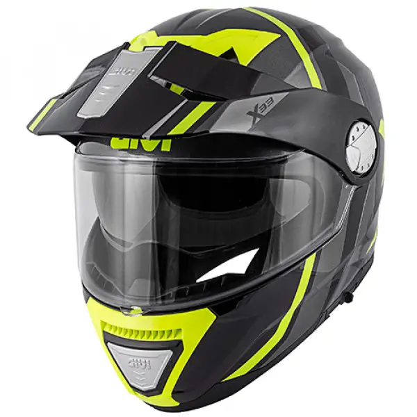 Givi X.33 CANYON DIVISION modular helmet Glossy titanium yellow