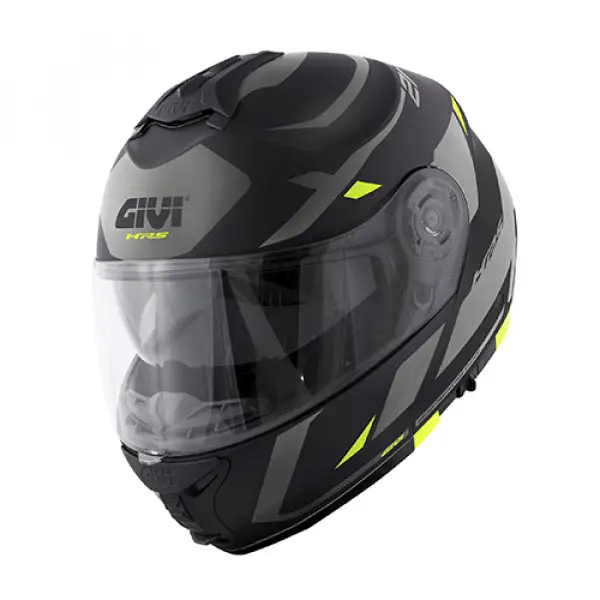 Modular helmet Givi X21 Evo Number Black Titanium Yellow