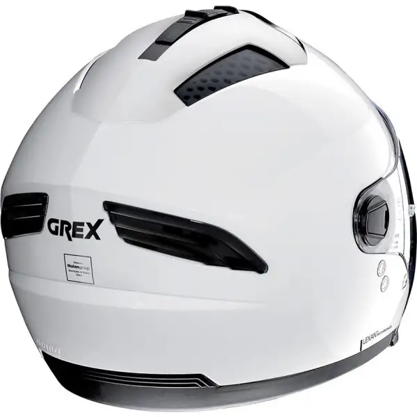 Grex G4.2 PRO KINETIC N-COM  flip up helmet Metal White