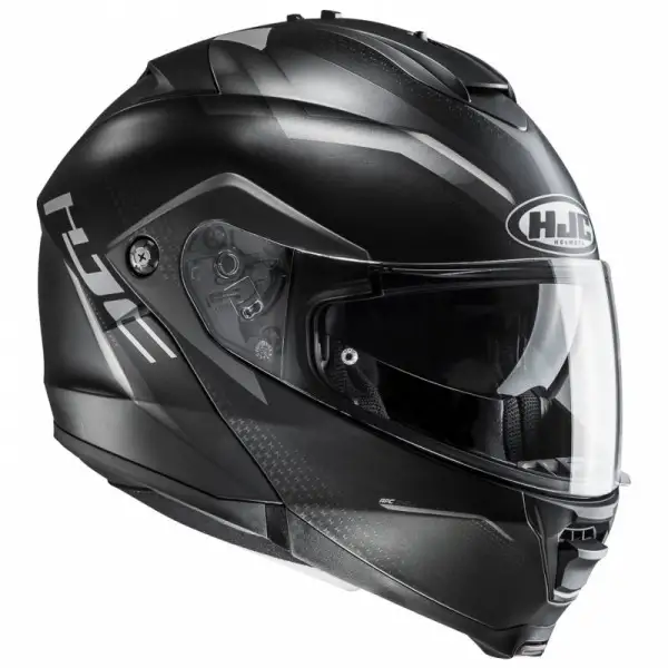 HJC IS-Max II DOVA flip off helmet MC5SF Black Silver