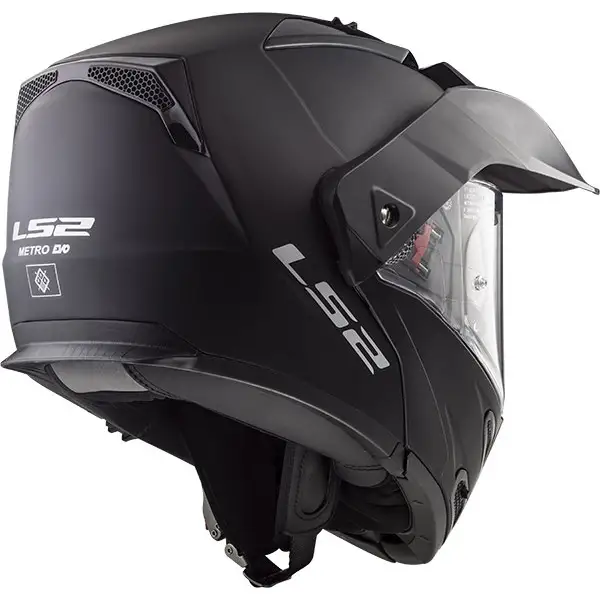 LS2 FF324 METRO EVO flip up helmet Nero opaco