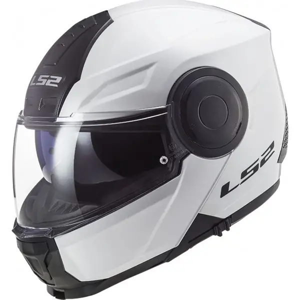 LS2 FF902 SCOPE SOLID flip up helmet WHITE