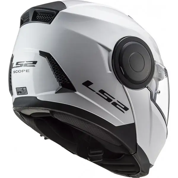 LS2 FF902 SCOPE SOLID flip up helmet WHITE