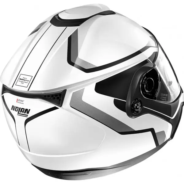 Nolan N90-2 MERIDIANUS N-COM flip up helmet White