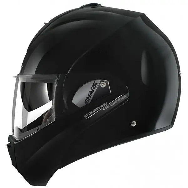 Motorcycle helmet Modular be opened Shark EVOLINE 3 Black