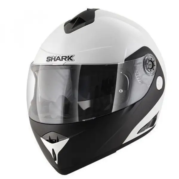 Shark modular helmet Openline Pinlock D-Tone white black white