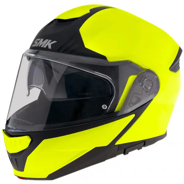 SMK GULLWING UNICOLOUR modular helmet Fluo Yellow