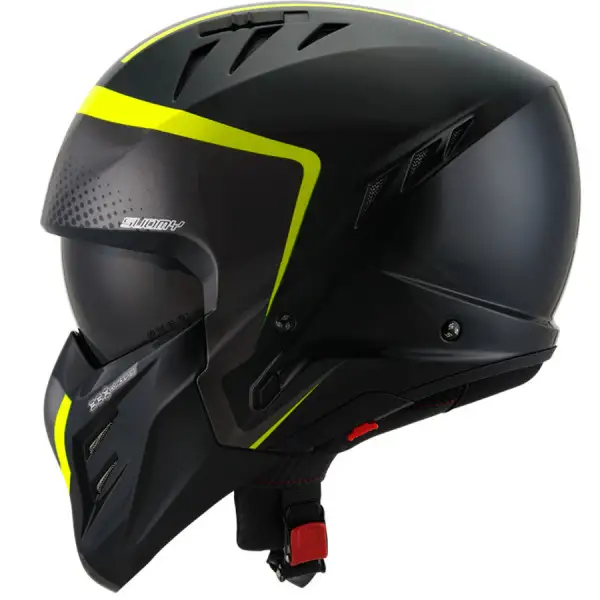 Modular helmet Suomy Armor crew E06 Black Yellow