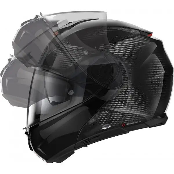 X-Lite X-1005 ELEGANCE N-COM modular helmet fiber Metal White