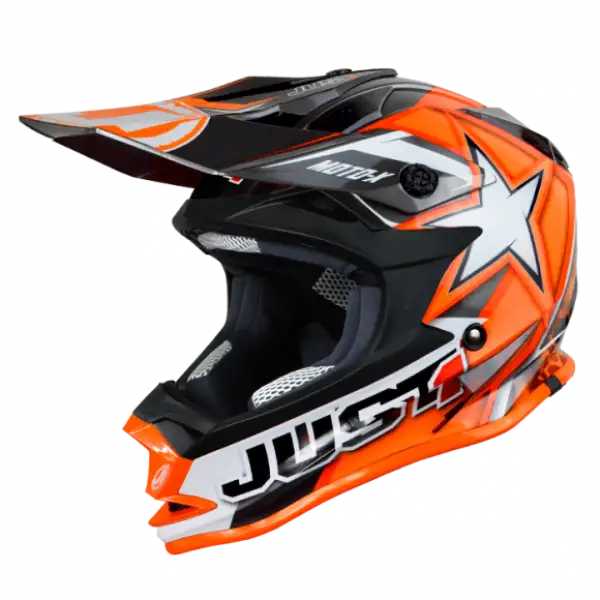 Just1 cross kid helmet J32 Moto X orange