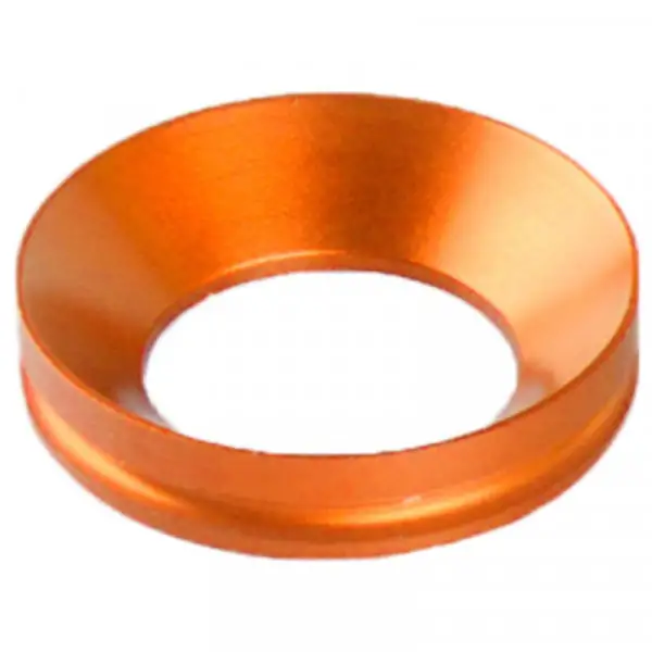Pair of Aluminium Rings For LighTech Orange Pads