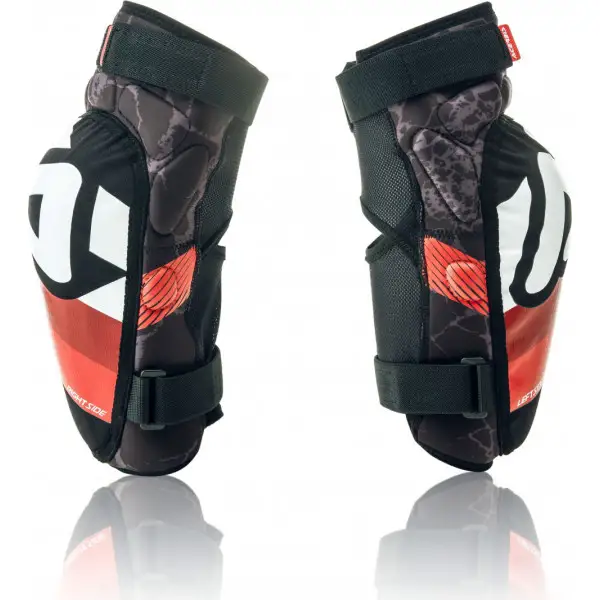 Acerbis Soft 3.0 pair off child knee protectors Black Red