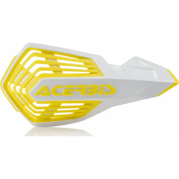 Acerbis X-Future pair of handguards White Yellow