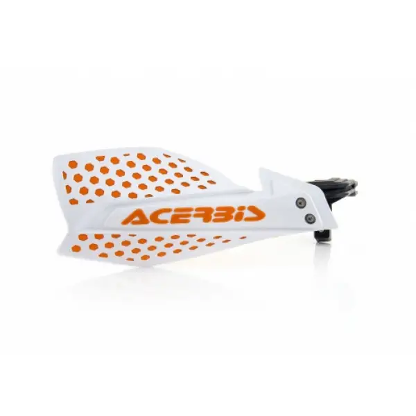 Acerbis pair of handguard cross X-Ultimate white orange