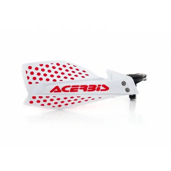 Acerbis pair of handguard cross X-Ultimate white red