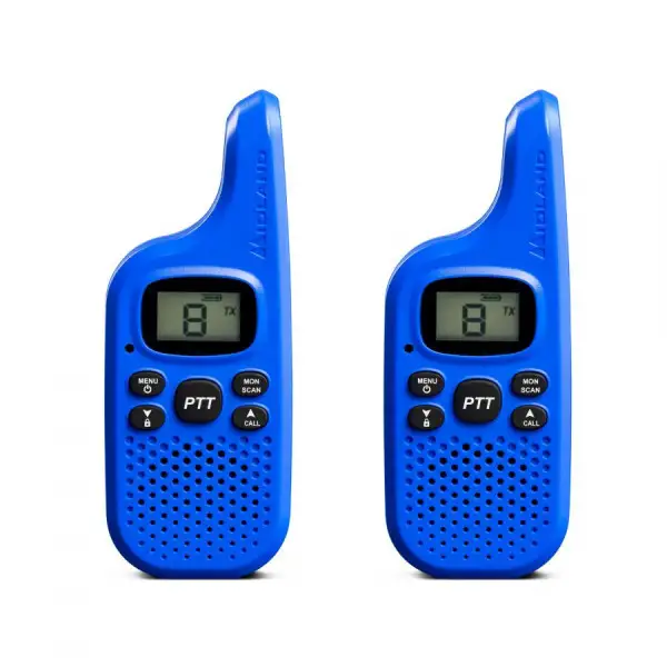 Pair of Midland XT5 Blue transceivers 4 km