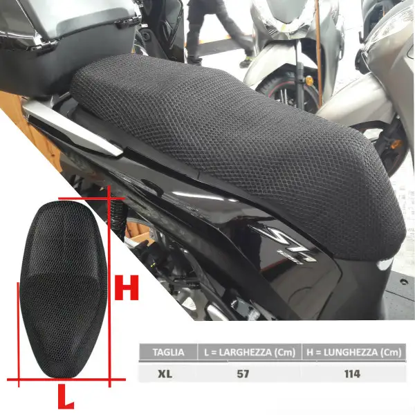 S&FLY AIR MESH Universal thermo-insulating saddle cover XL