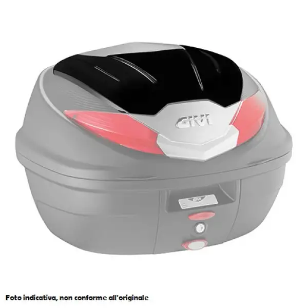 Givi painted cover for top case B360 silver