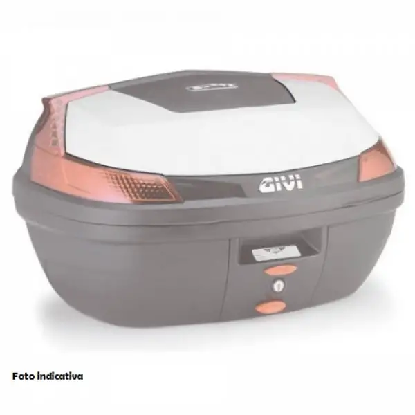 Givi painted cover for top case B37 Blade pearl white