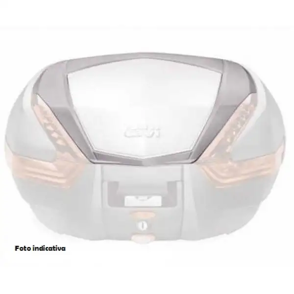 Givi painted cover for top case V56 maxia 4 and V47 fluo yellow