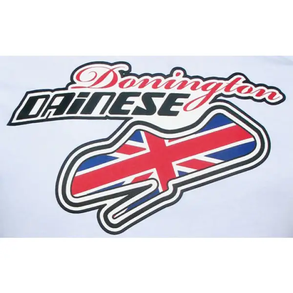 DAINESE Donington EVO S/S T-Shirt col. white