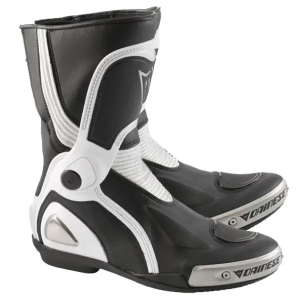 Dainese St. Torque Out motorcycle boots col. black-silver-white