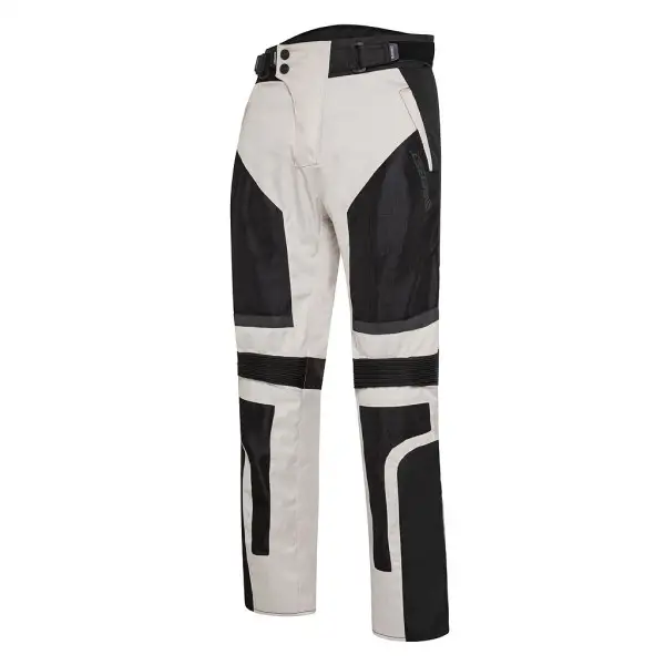 Pantaloni moto estivi Befast DUNE PANT CE Certificati Nero Grigio