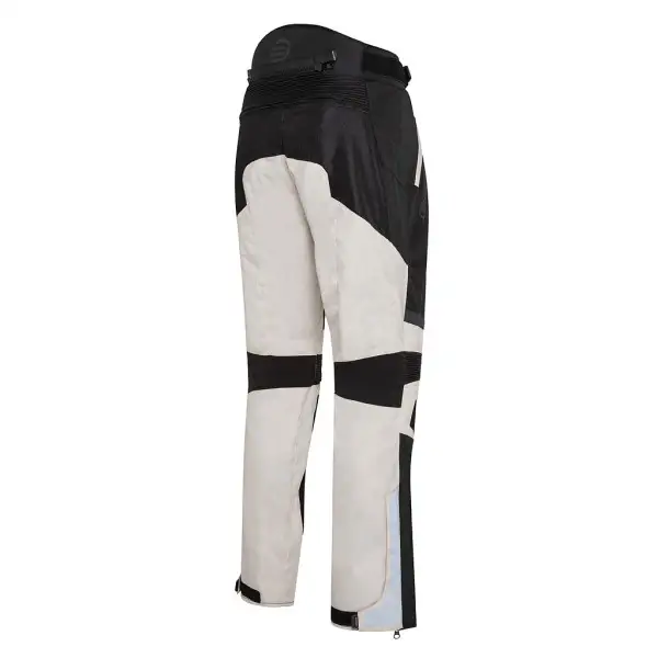 Pantaloni moto estivi Befast DUNE PANT CE Certificati Nero Grigio