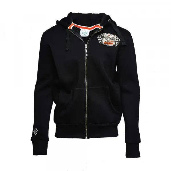 West Coast Choppers Chjeating Death zip hoody Black