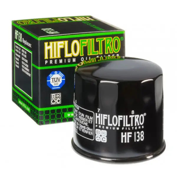 HiFlow oil filter HF138 for SUZUKI APRILIA CAGIVA