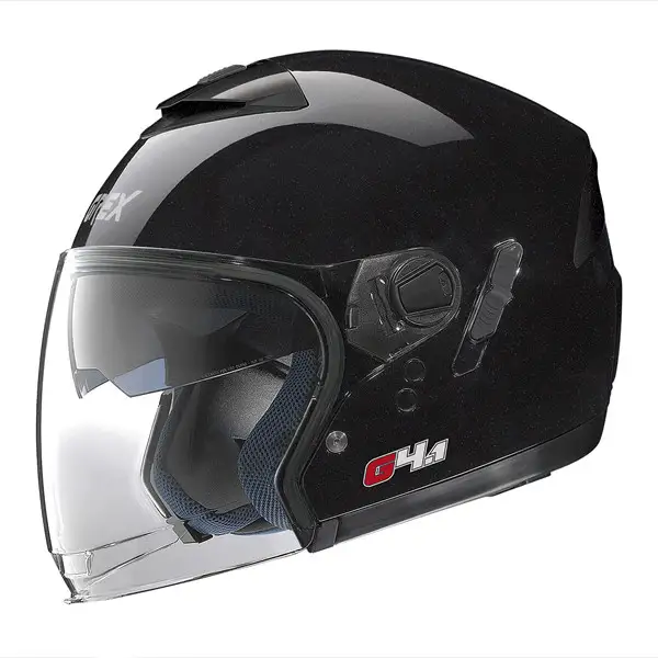 Grex G4.1 Kinetic jet helmet Black