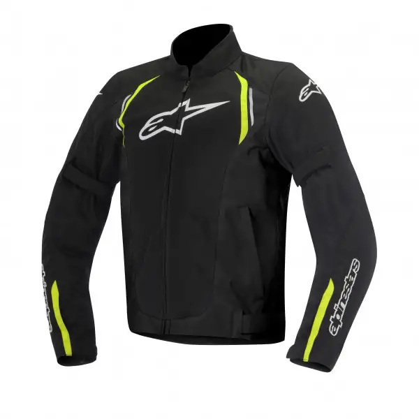 Giacca moto Alpinestars Ast Air TX nero giallo fluo