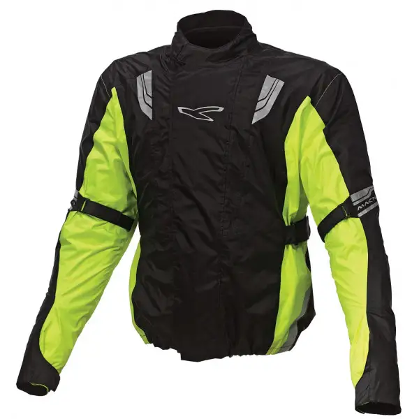 Macna rain jacket Shelter fluo yellow black