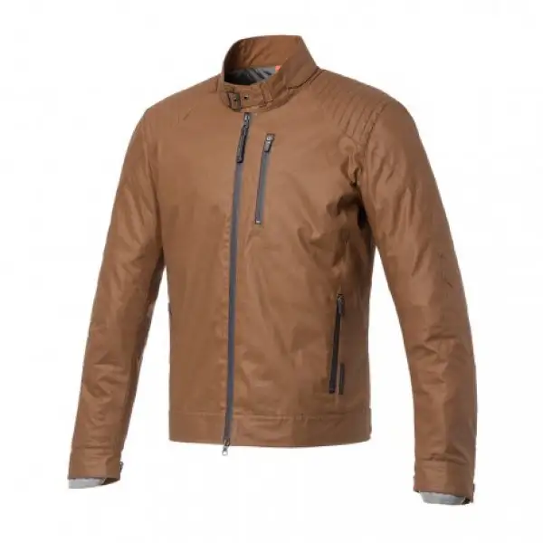 Tucano Urbano Pol short jacket in waxed cotton toffee